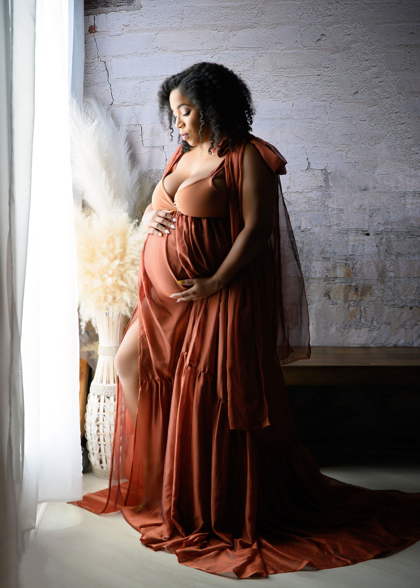 Harlow Gown Maternity Gown Rental ShopMom2B