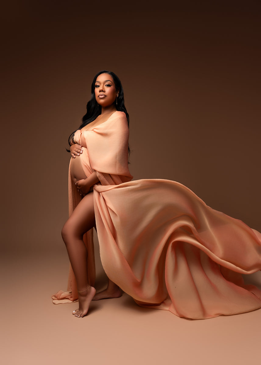Sunset Silk Chiffon