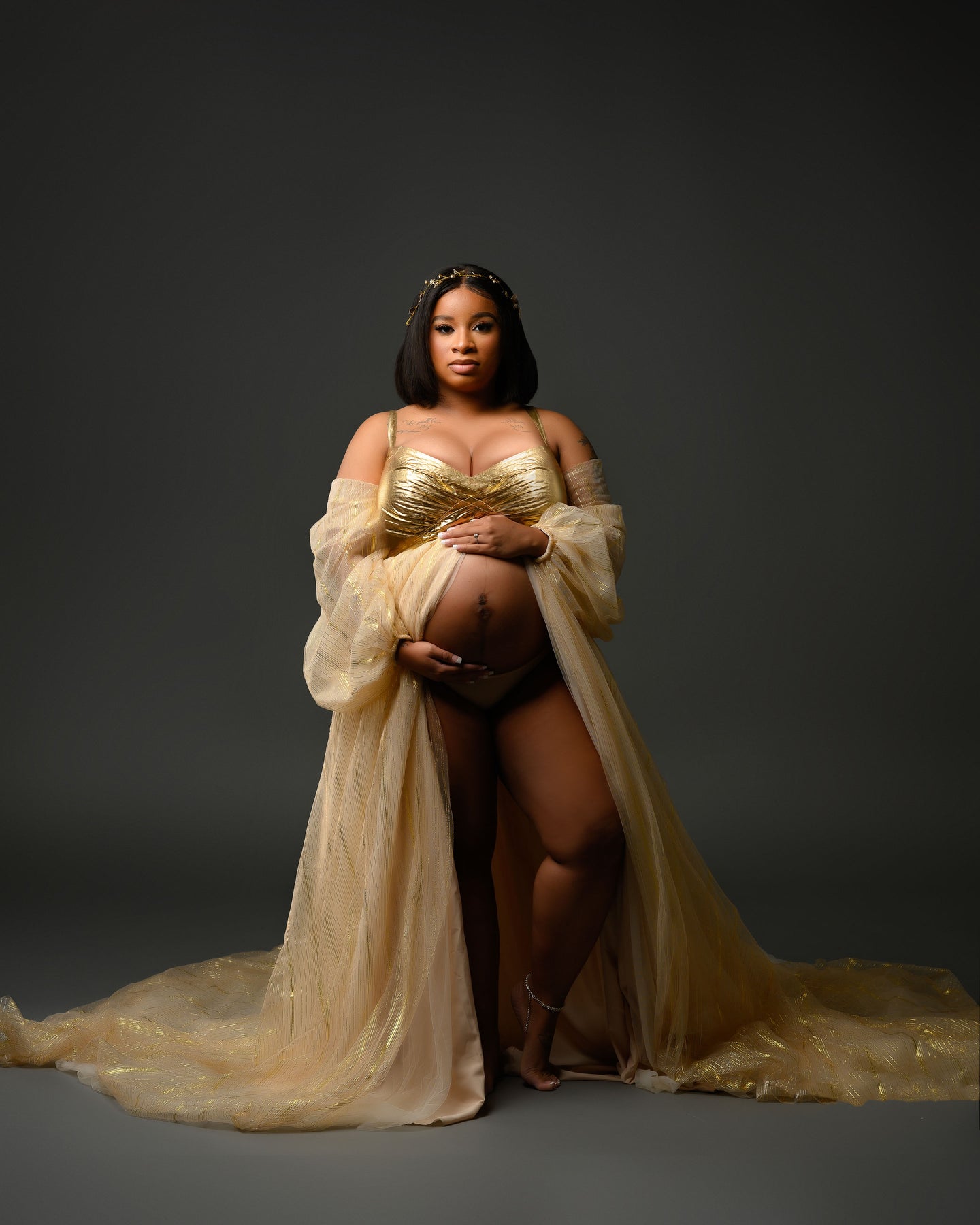 Golden Hour Gown - Maternity Dress For Sale ShopMom2B Golden Hour Gown - Maternity Dress For Sale ShopMom2B