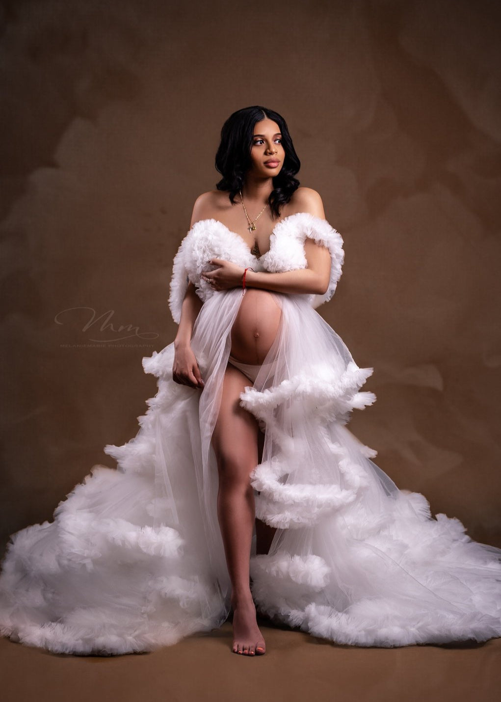 Dreamy Gown - Maternity Dress Rental ShopMom2B Dreamy Gown - Maternity Dress Rental ShopMom2B