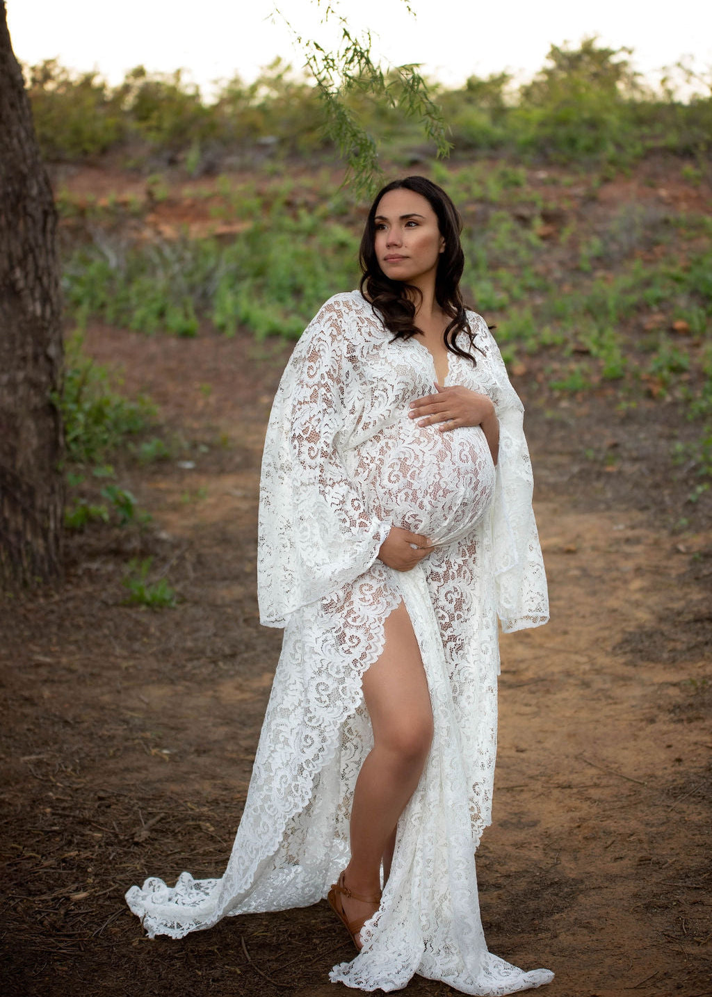 Livette Boho Gown - Maternity Dress Rental XLarge